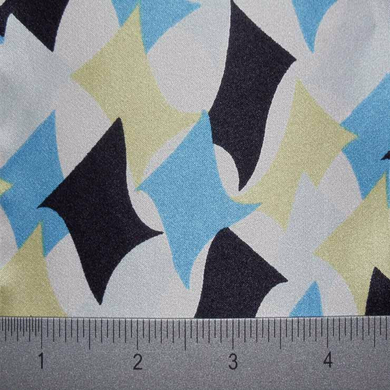 Silk Charmeuse print fabric #1