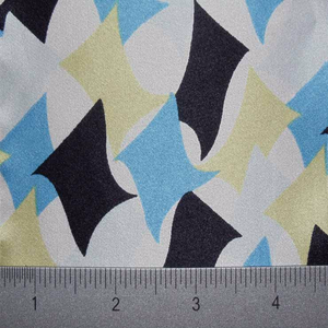 Silk Charmeuse print fabric #1