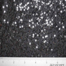 Squiggle Mini Sequins Spandex