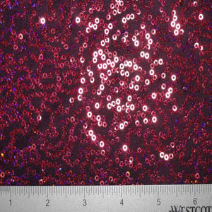 Squiggle Mini Sequins Spandex