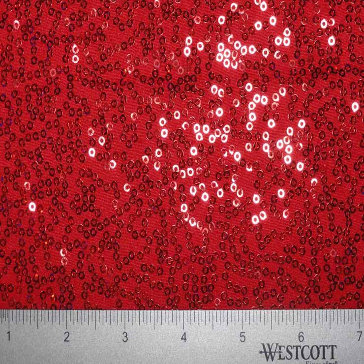 Squiggle Mini Sequins Spandex