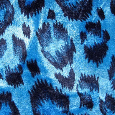 Spandex Leopard Print Velvet