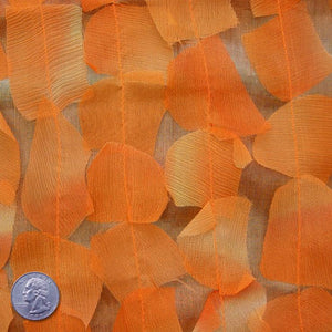 Silk Chiffon Novelty Petal Fabric