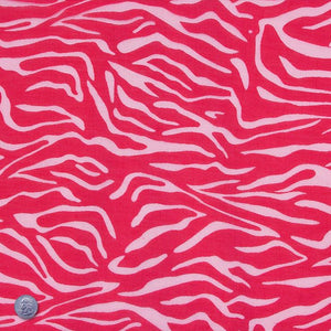 Zebra Burnout Linen