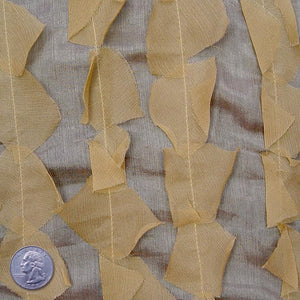 Silk Chiffon Novelty Petal Fabric