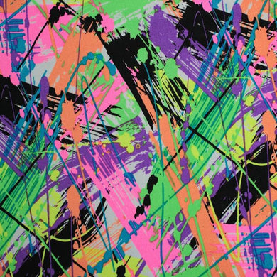 Paint Splash Print Spandex