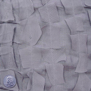 Silk Chiffon Novelty Petal Fabric