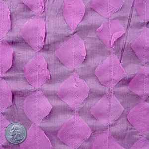 Silk Chiffon Novelty Petal Fabric