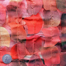 Silk Chiffon Novelty Petal Fabric