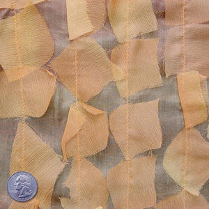 Silk Chiffon Novelty Petal Fabric