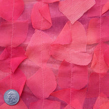 Silk Chiffon Novelty Petal Fabric