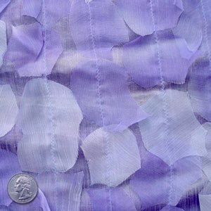 Silk Chiffon Novelty Petal Fabric