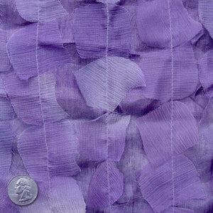 Silk Chiffon Novelty Petal Fabric
