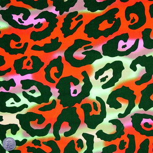 Multicolor Jungle Print Spandex - NY Fashion Center Fabrics