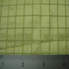 Silk Embroidered Grid Shantung