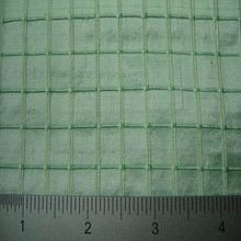 Silk Embroidered Grid Shantung