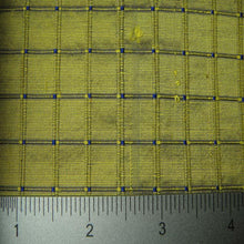 Silk Embroidered Grid Shantung