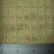 Silk Embroidered Grid Shantung