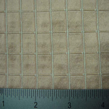 Silk Embroidered Grid Shantung