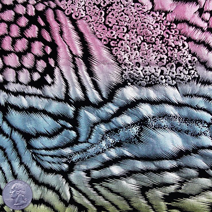 Metallic Animal Print Spandex - NY Fashion Center Fabrics