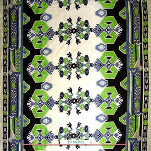 Silk Habotai Scarf Print