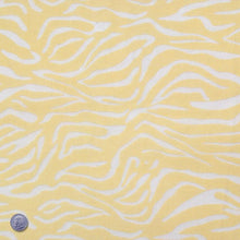Zebra Burnout Linen