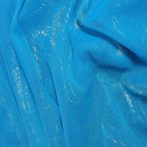 Nylon Metallic Stretch Mesh - NY Fashion Center Fabrics