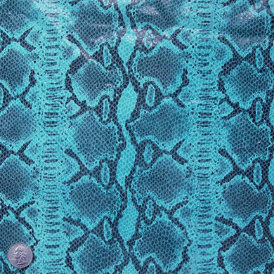 Python Printed Lamb Leather