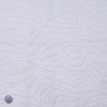 Zebra Burnout Linen